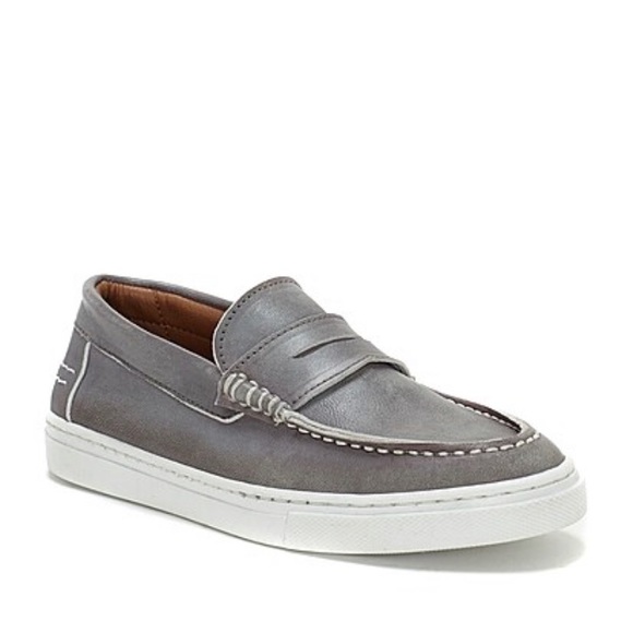 Vince Camuto Grey Graldo Loafers Slip On Shoes Size 1.5 Boys NEW IN BOX - Picture 5 of 5